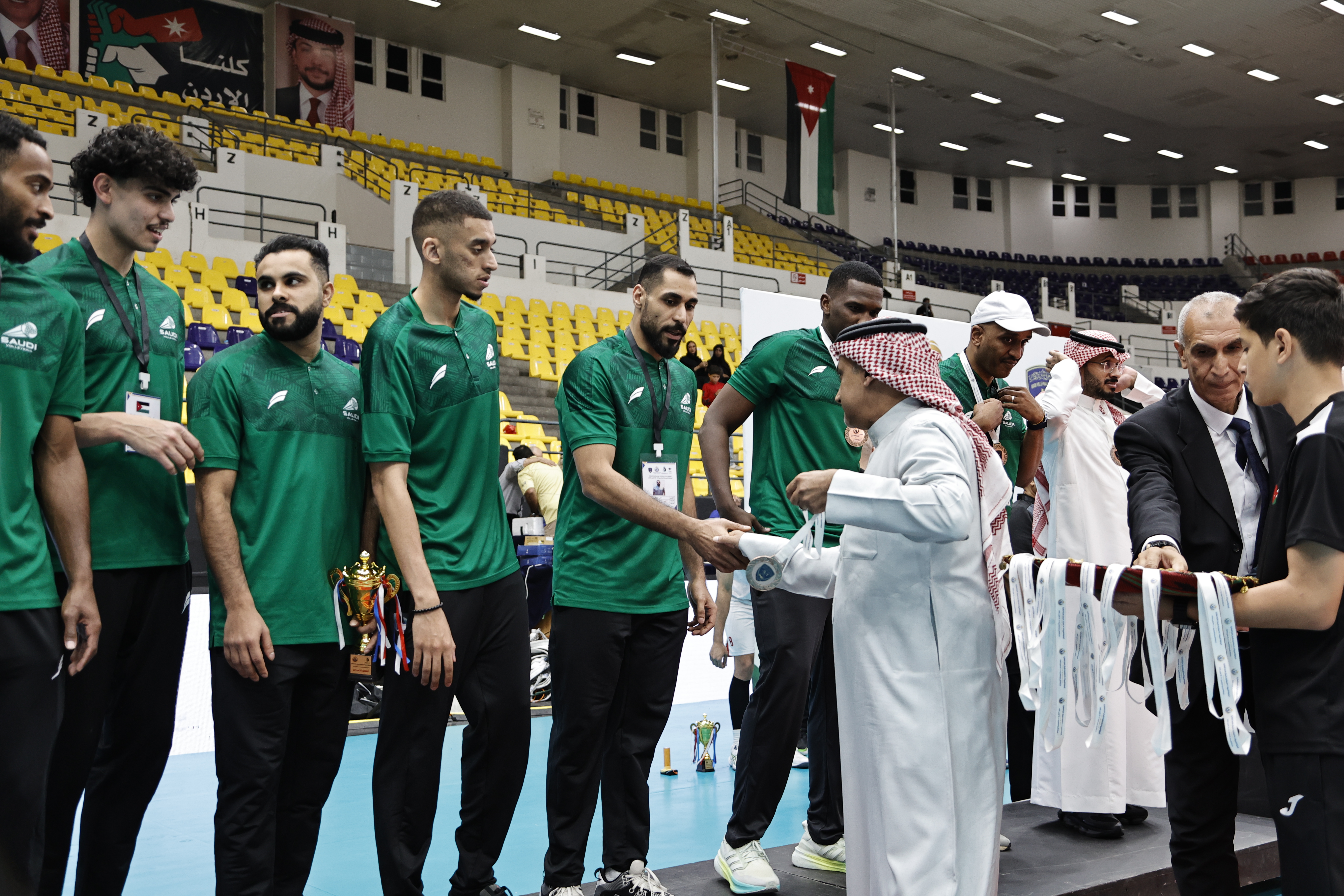 صور تتويج المنتخب السعودي 1
