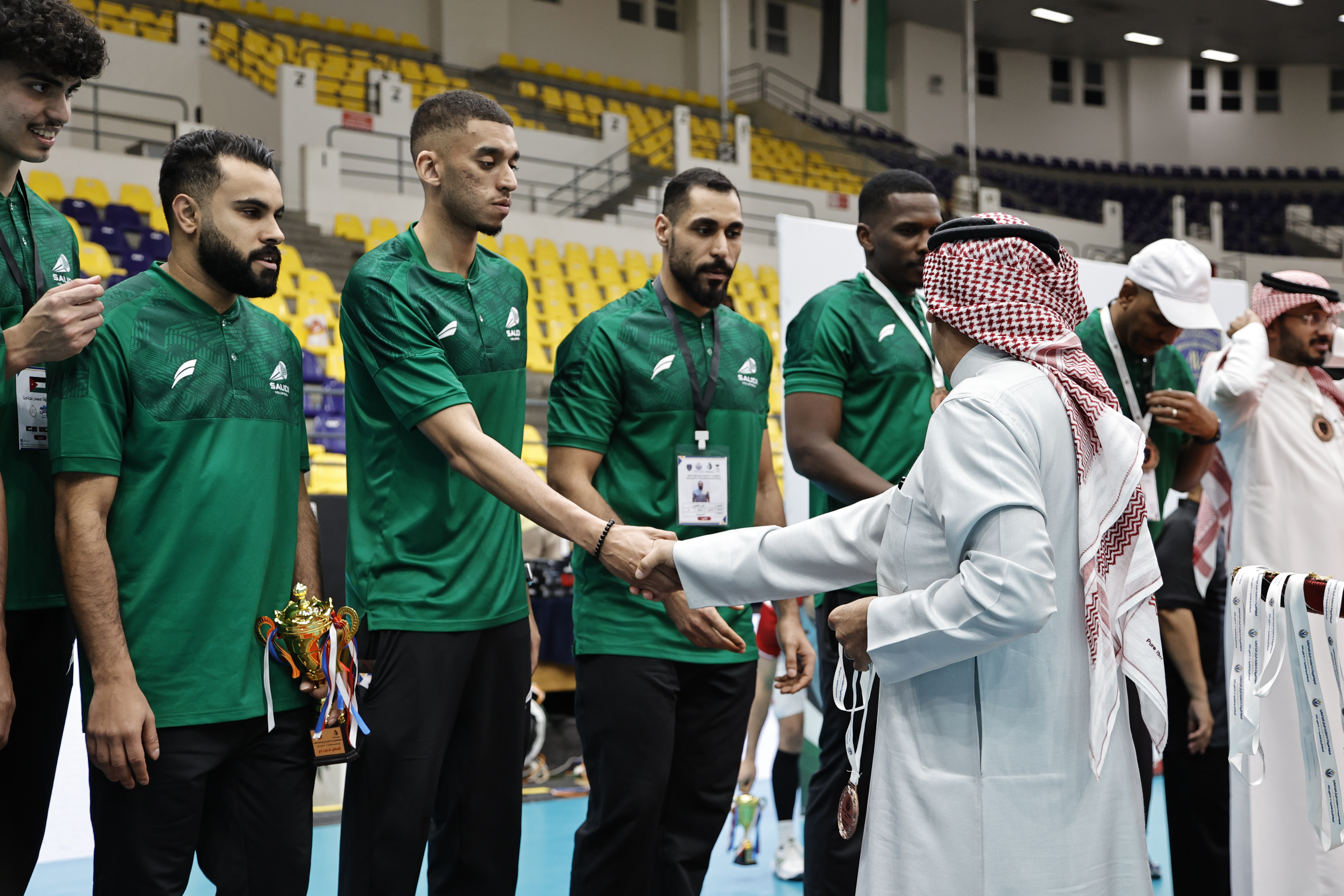 صور تتويج المنتخب السعودي 2